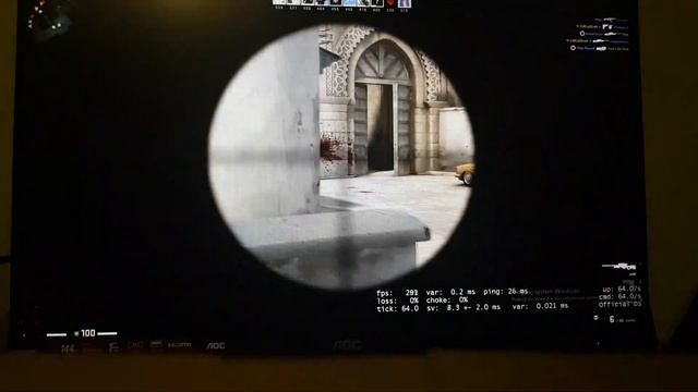 AOC 24G2U IPS 144HZ Testing Overdrive LOW/Medium/Strong/Boost