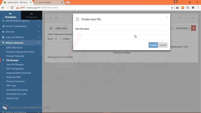 How to Access public_html Directory on Webmin | Yogi's Guide to Webmin | Ep3 | Hindi смотреть онлайн