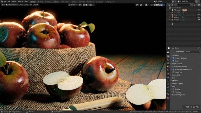 Blender 2.8 для начинающих - Визуализация EEVEE | 14 смотреть онлайн