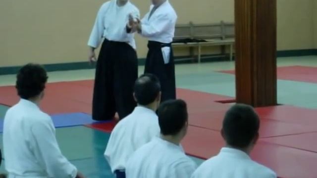 AIKIDO - Ai hanmi katate dori kokyu nage смотреть онлайн