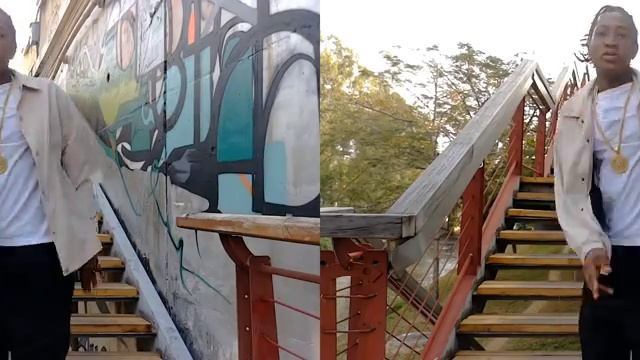 QooCam EGO| Side by side 3D sample (Dancing Man 3) смотреть онлайн