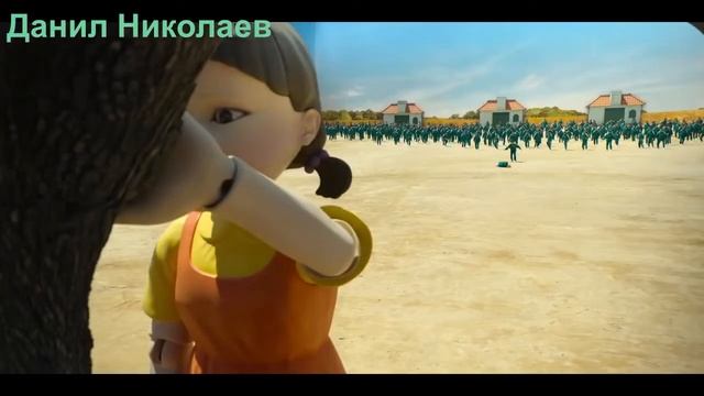 Игра в кальмара (Красный свет - зеленый свет) - Way Down We Go Slowed (Есть спойлеры) смотреть онлайн