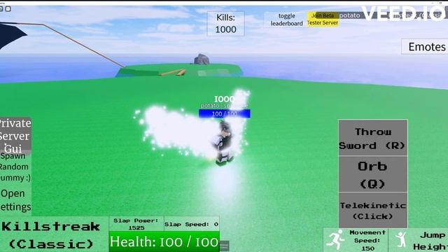Killstreak Classic, Every phase! - Roblox Slap Battles Combat смотреть онлайн