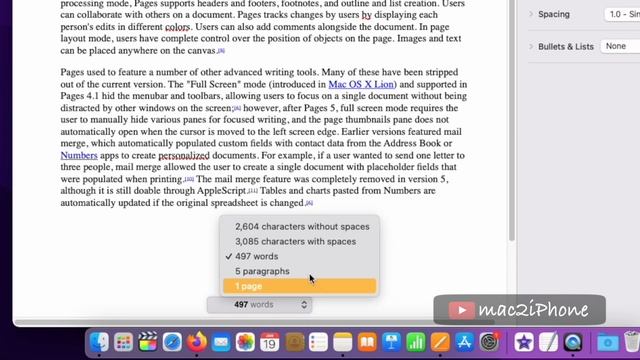 How to see word count in Pages on Mac and iPhone смотреть онлайн