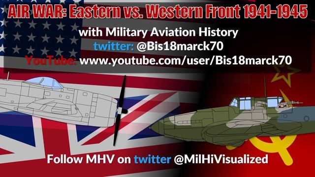 Eastern vs. Western Front - WW2 Air War смотреть онлайн