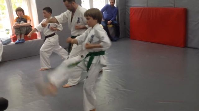 Раскатов Константин ," КИОКУСИНКАЙ " , КЮ - ТЕСТ . 2 КЮ ( Коричневый пояс ) . 20,05,2017 г смотреть онлайн