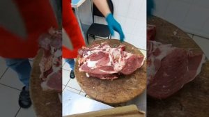 разделка заднего части говядины от профессионального рубщика? #мясо #говядина #рекомендации