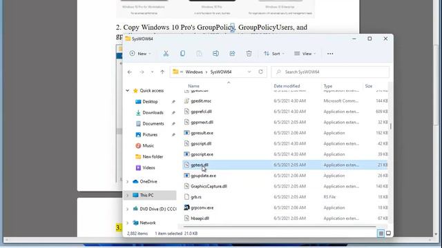 Fix gpedit.msc Not Found on Windows 10/8/7 смотреть онлайн