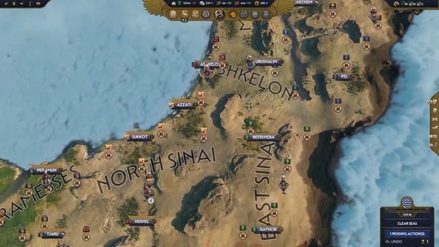 Irsu the Ravager, Legendary Lord Campaign Overview - Total War: Pharaoh смотреть онлайн