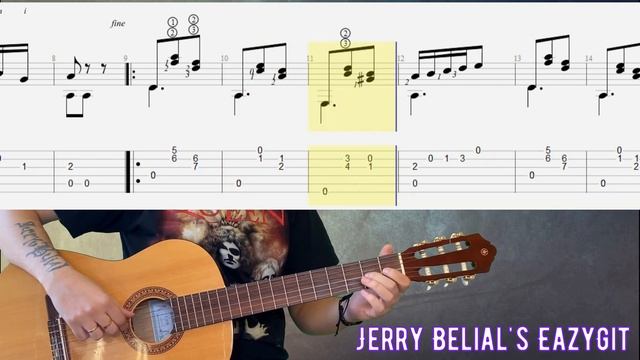 Мазурка / Польский народный танец / Ноты / Табы / Разбор / Mazurka/Polish Folk Dance/ Sheet & TABS смотреть онлайн