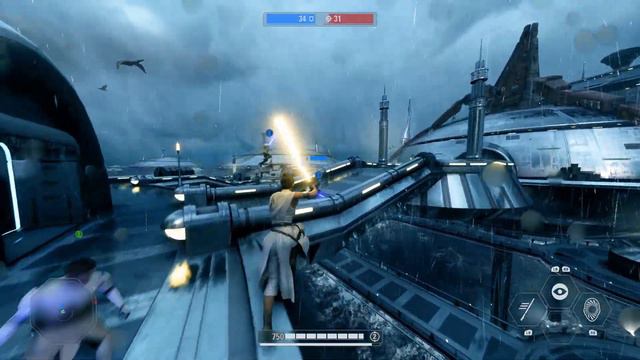 How to Play Kylo Ren and Rey Skywalker - Star Wars Battlefront 2 смотреть онлайн