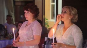 Зажжение семейного очага на свадьбе