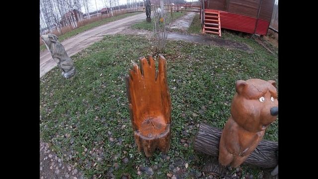 Я на  карантине в ХМАО.Прогулка  на  базе отдыха.