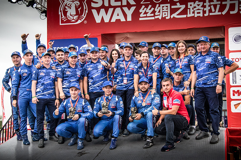 Финиш ралли «Шёлковый путь 2019» смотреть онлайн