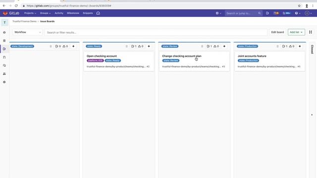 Use scoped labels in GitLab 11.10 for custom fields and custom workflows смотреть онлайн