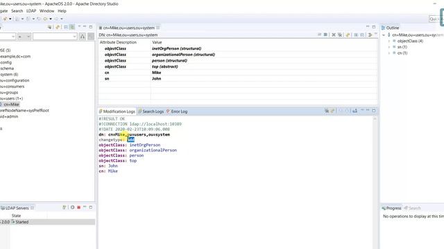 4. LDAP Apache Directory Studio: How to Add User смотреть онлайн