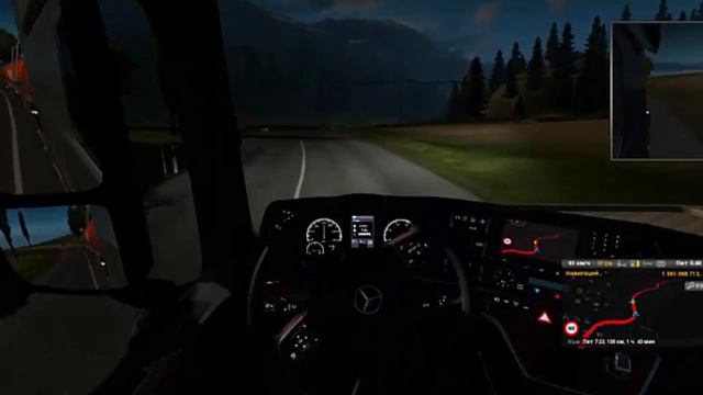 Mercedes MP4 1.18 Beta! Euro Truck Simulator 2 Ep1 смотреть онлайн