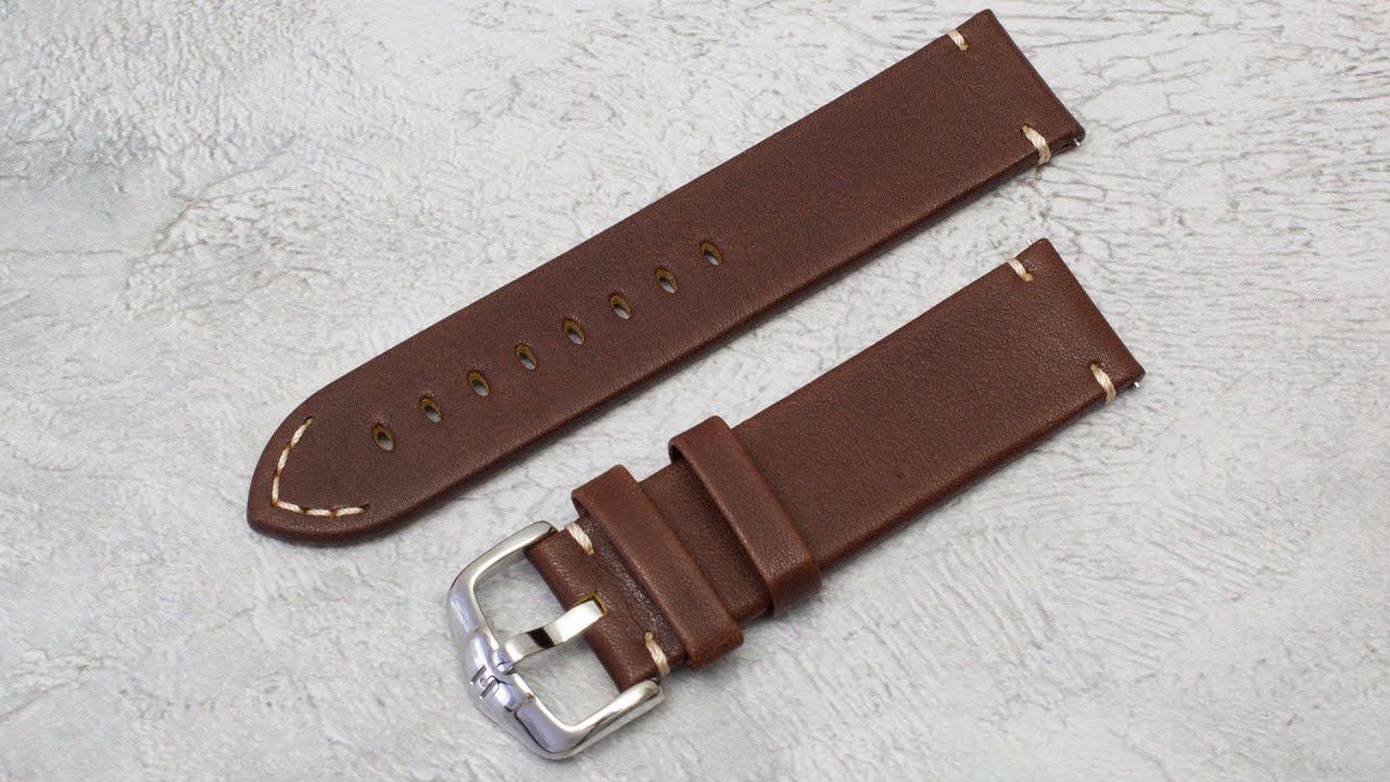 Ремешок HIRSCH Ranger коньячного цвета от Ремешоп