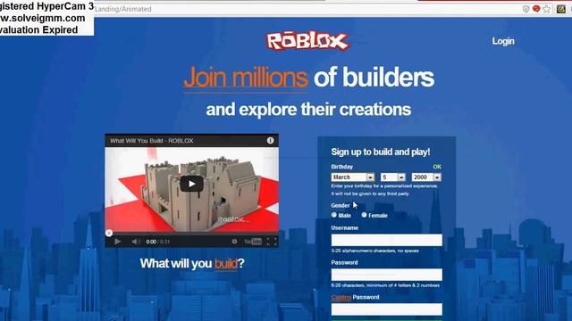 How to Sign Up on Roblox 2013 (UPDATED) смотреть онлайн