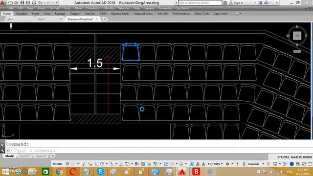 Replace objects/patterns in area of dwg using dwgExplore in AutoCAD смотреть онлайн