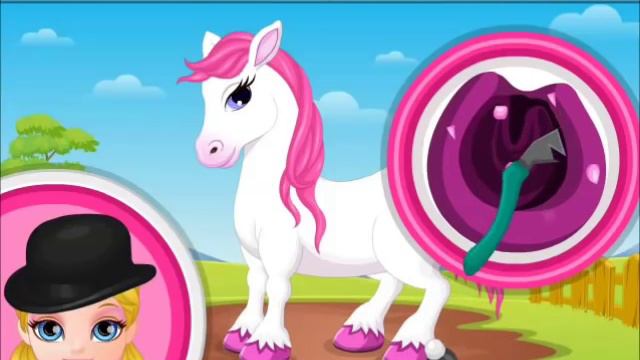 Baby Barbie Pony Present Movie Game-Pony Caring Games-Baby Barbie смотреть онлайн