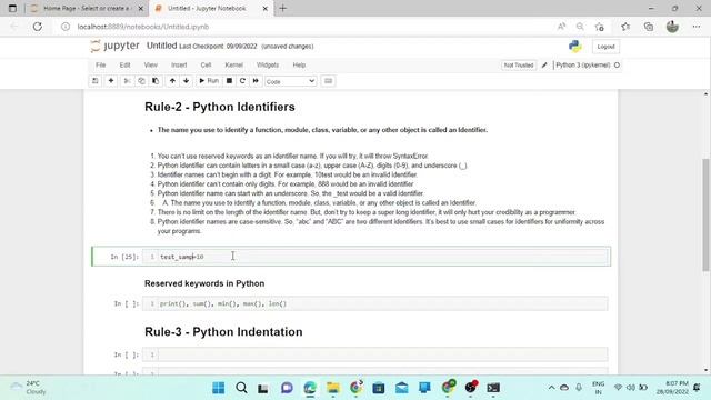 Python Syntax Rule || Python || @marathicoder7179 смотреть онлайн