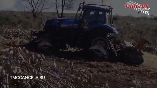 Мощный лесной мульчер смотреть онлайн