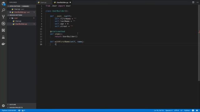 Builder [Python] Design Pattern #4 смотреть онлайн