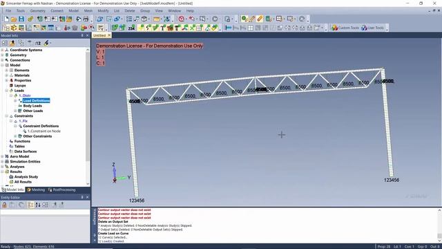 Импорт и преобразование геометрической модели в расчетную. Femap с NX Nastran смотреть онлайн