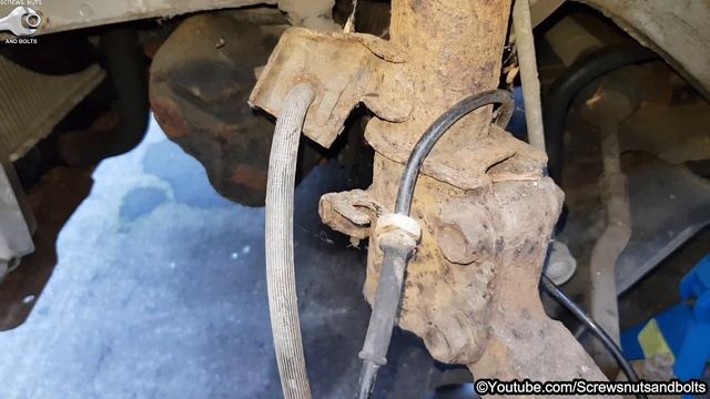 Front ABS Wheel Sensor Replacement - Nissan Micra K12