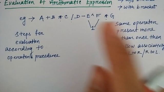 Evaluation of Arithmatic Expression | part-1/2 | Lec-14 | DS | Niharika Panda смотреть онлайн