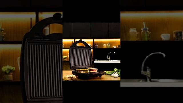 Geepas 1400W 3 In 1 Slice Sandwich Maker Portable Non Stick Plate Grill, Samosa Maker Handle Lockin смотреть онлайн