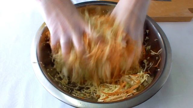 Закуска "Жгучая капустка" с кунжутом смотреть онлайн