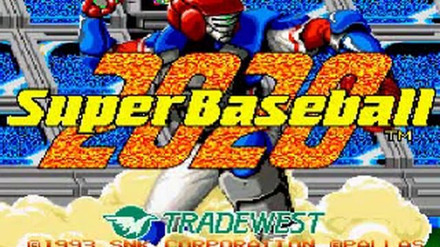 2020 Super Baseball (1993) - Menu [SNES] смотреть онлайн