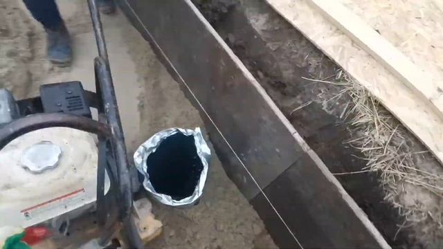 Плитный фундамент на буронабивных сваях \\ Фундамент обратная чаша для ДОМа 10х10 в стиле ФАХВЕРК смотреть онлайн