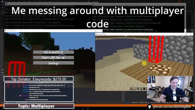 Adding Multiplayer, Colored Lights, and More | Coding Minecraft Devlog #2 смотреть онлайн