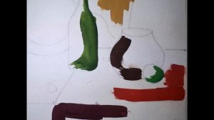 КАК ПИСАТЬ НАТЮРМОРТ ГУАШЬЮ. Этапы работы. Краткое пособие по живописи в художественном колледже.