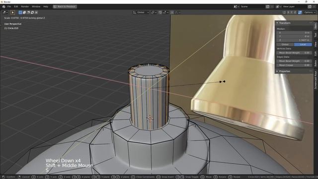Pivot Desk Lamp | Let's Build It In Blender смотреть онлайн