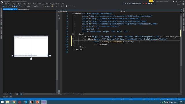 Привязка данных DataBinding Wpf Часть 1 смотреть онлайн