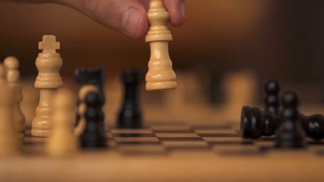 Chess Board During a Game | Free Stock Video | Royalty Free Video | No Copyright | Stock Free Video смотреть онлайн