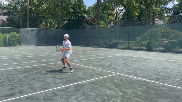 Split-Step and Return of Serve Footwork смотреть онлайн