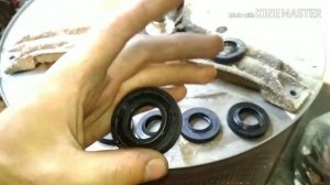 замена подшипников в стиральной машинке indesit WIXL 105