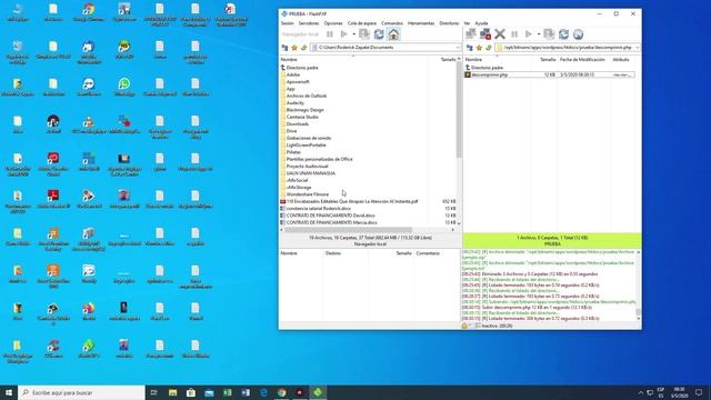 Descomprimir desde Filezilla o cualquier gestor FTP usando unzipper.php смотреть онлайн