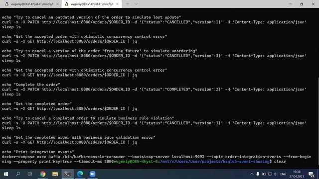 Event Sourcing: Kafka vs PostgreSQL vs EventStoreDB смотреть онлайн