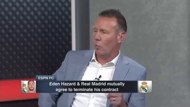 Eden Hazard and Real Madrid mutally agree to terminate his contract | ESPN FC смотреть онлайн