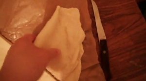 Пирог из слоёного теста в микроволновке