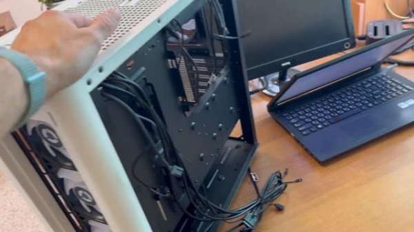 Обзор корпуса Deepcool CK500 / вентиляторы ARGB 4200 оборотов.