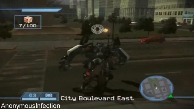 Transformers: The Game - Walkthrough Part 25 - City of the Machines: Challenge - Destruction смотреть онлайн