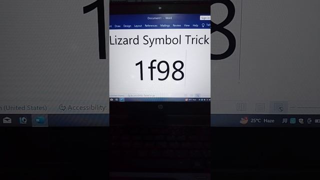 Lizard symbol in Ms word #tricks #trending #vairal #lizard #computer #python #msword смотреть онлайн
