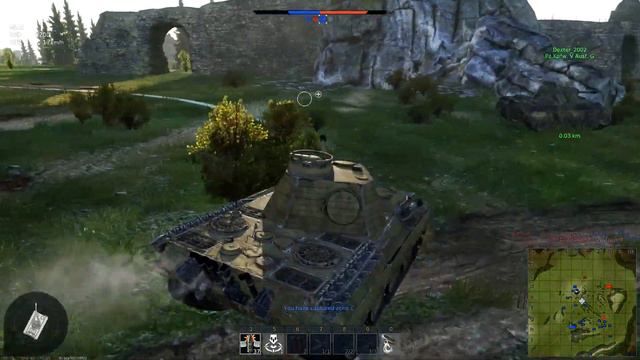 War Thunder Carpathians German Panther A смотреть онлайн